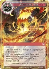 Fictitious Fire (The Time Spinning Witch)