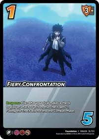 Fiery Confrontation (UniVersus: My Hero Academia: Jet Burn)