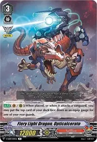 Fiery Light Dragon Opticalcerato (V-EB09: The Raging Tactics)