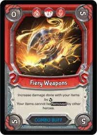 Fiery Weapons Unclaimed (Kindred)