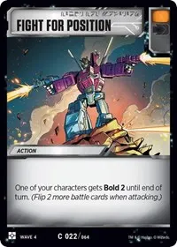 Fight For Position (War for Cybertron: Siege II)