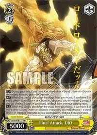 Final Attack DIO JJR (JoJo's Bizarre Adventure: Stardust Crusaders Premium Booster) — Weiss Schwarz Card Value