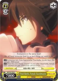 Final Battle Female Swordmaster (Goblin Slayer)