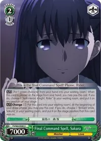 Final Command Spell Sakura (Fate/stay night [Heaven’s Feel])