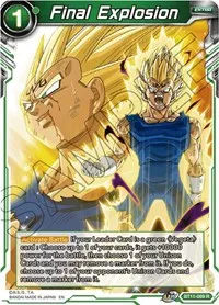 Final Explosion (Vermilion Bloodline) — Dragon Ball Super CCG Card Value