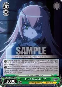 Final Gambit CZ (Nazarick: Tomb of the Undead Vol.3 Extra Booster)