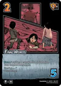 Final Words (Attack on Titan: Battle for Humanity)
