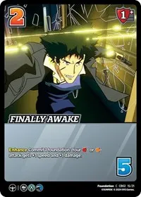 Finally Awake (Challenger Series: Cowboy Bebop and Trigun Stampede)