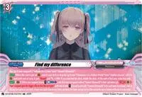 Find my difference (DZ-BT08: Knights 0f Rebirth)