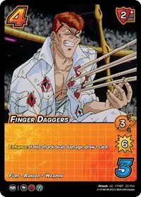 Finger Daggers (Yu Yu Hakusho: Dark Tournament)