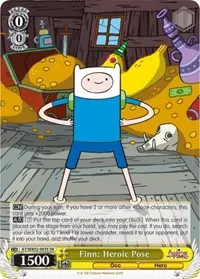 Finn Heroic Pose SR (Adventure Time)