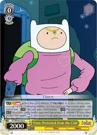 Finn Protected from the Cold (Adventure Time)