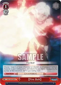 Fire Bolt (Is it Wrong to Try to Pick Up Girls in a Dungeon?)