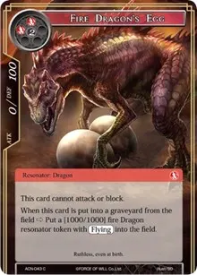 Fire Dragons Egg (Ancient Nights)