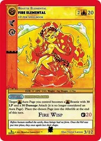 Fire Elemental (Cryptid Nation: First Edition Tribal Theme Decks)
