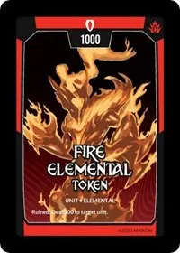 Fire Elemental Token (Ascension)