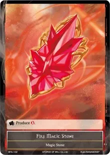 Fire Magic Stone (Battle for Attoractia) — Force of Will Card Value