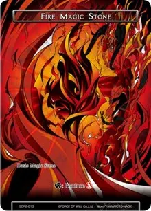 Fire Magic Stone (Reiya Cluster Starter Deck)