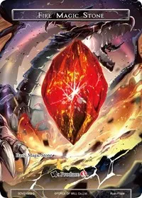 Fire Magic Stone (Valhalla Cluster Starter Deck) — Force of Will Card Value