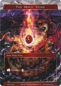 Fire Magic Stone (Alice Origin Memoria Cards)