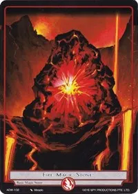 Fire Magic Stone (Assault into the Demonic World)