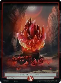 Fire Magic Stone (Clash of the Star Trees) — Force of Will Card Value