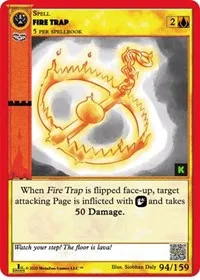 Fire Trap (Cryptid Nation: Kickstarter Edition) — MetaZoo Card Value