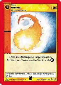 Fireball (Cryptid Nation: First Edition Tribal Theme Decks)