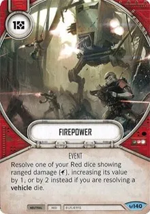 Firepower (Awakenings) — Star Wars Destiny Card Value