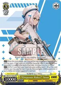 Firepower Rules Neon (GODDESS OF VICTORY: NIKKE)