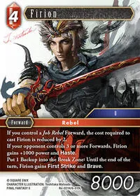 Firion (Legacy Collection) — Final Fantasy TCG Card Value