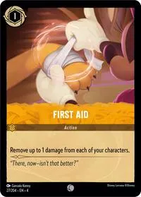 First Aid (Ursula's Return) — Lorcana TCG Card Value