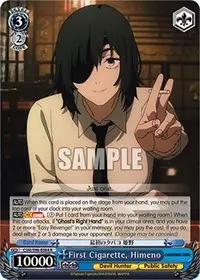 First Cigarette Himeno (Chainsaw Man)