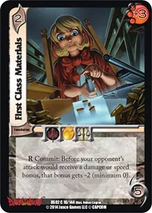First Class Materials (Darkstalkers: Warriors of the Night)
