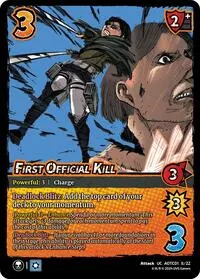 First Official Kill (Challenger Series: Attack on Titan: Battle for Humanity)