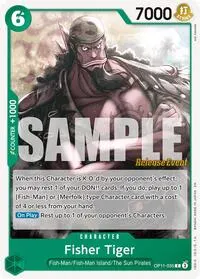 Fisher Tiger (A Fist of Divine Speed Release Event Cards)
