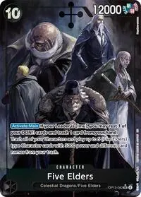 Five Elders Alternate Art (Carrying On His Will)