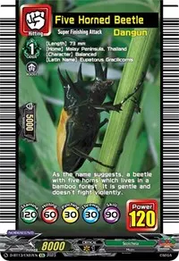 Five Horned Beetle (D-BT13: Flight of Chakrabarthi)