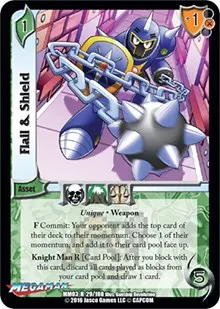 Flail and Shield (Mega Man: Battle for Power)