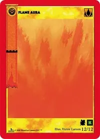 Flame Aura (Cryptid Nation: Kickstarter Edition Tribal Theme Decks)