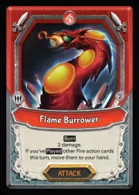 Flame Burrower Claimed (Mythical)