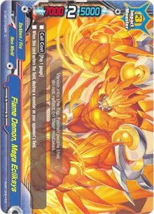 Flame Demon Mega Ecliksys (Dragon Fighters) — Future Card BuddyFight Card Value