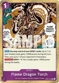 Flame Dragon Torch (The Azure Sea's Seven)