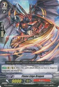 Flame Edge Dragon (BT03: Demonic Lord Invasion)