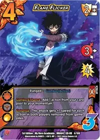 Flame Flicker XR (UniVersus: My Hero Academia: League of Villains)
