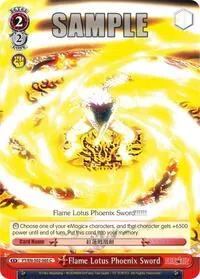 Flame Lotus Phoenix Sword (Fairy Tail ver.E)