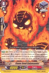 Flame Seed Salamander (BT04: Eclipse of Illusionary Shadows)