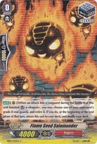 Flame Seed Salamander (EB09 - Divine Dragon Progression)
