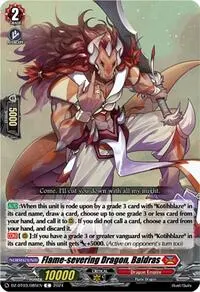 Flame severing Dragon Baldras (DZ-BT03: Dimensional Transcendence)