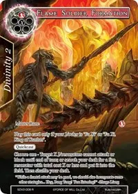 Flame Soldier Formation (Valhalla Cluster Starter Deck)